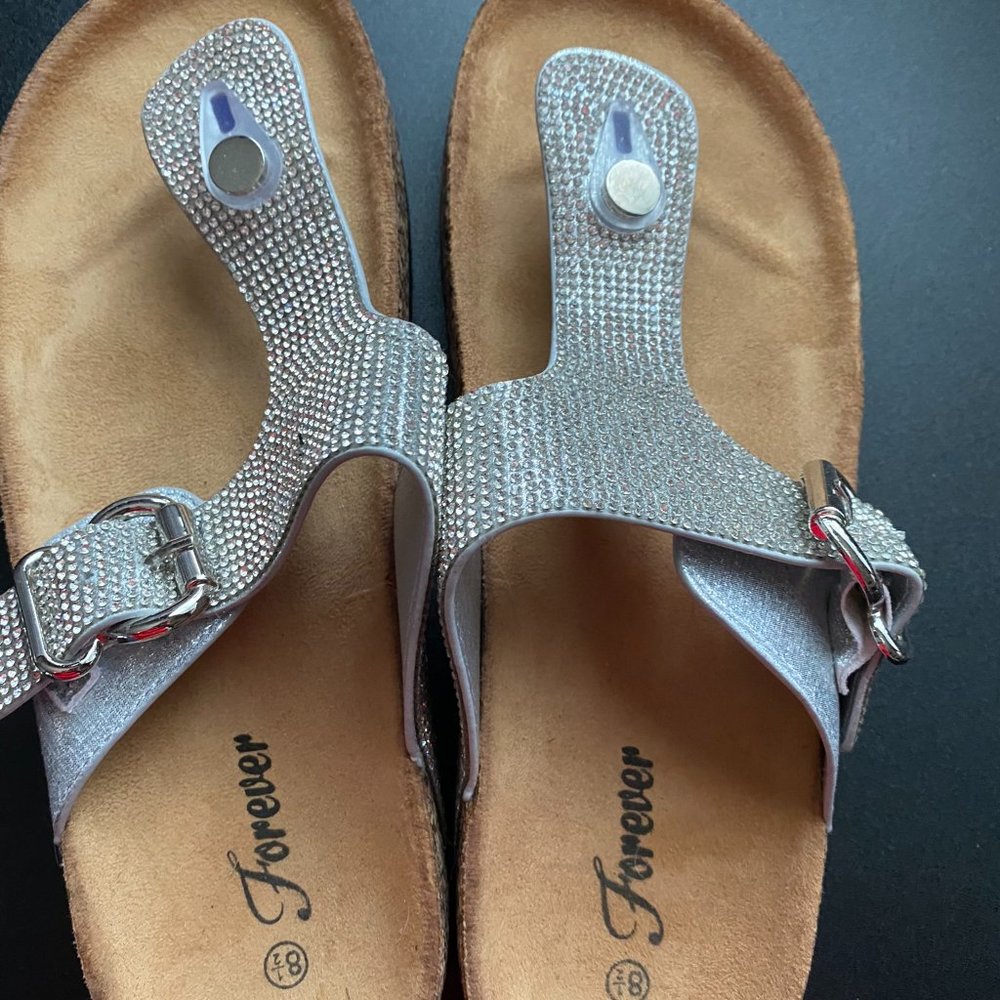 Forever bling sandals NWOT